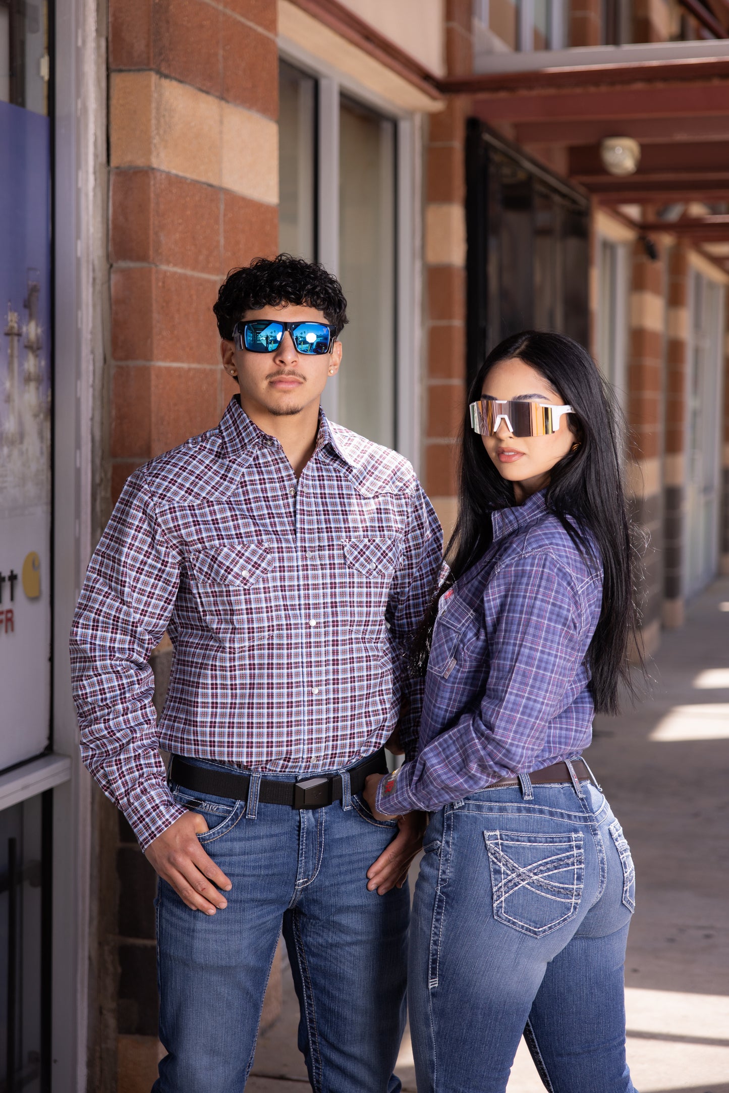 FORGE FR Stripes Pattern Men Shirt