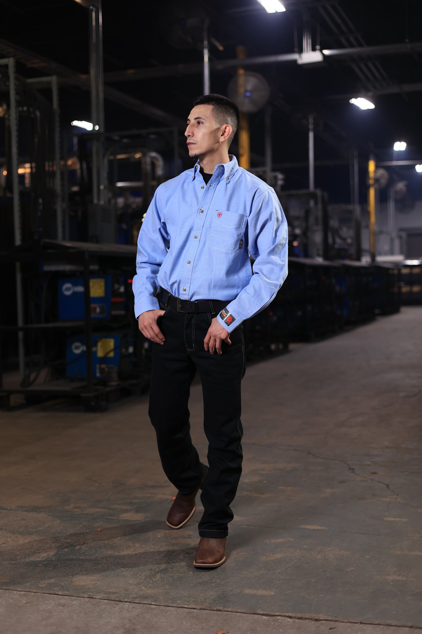ARIAT FR Blue Shirt